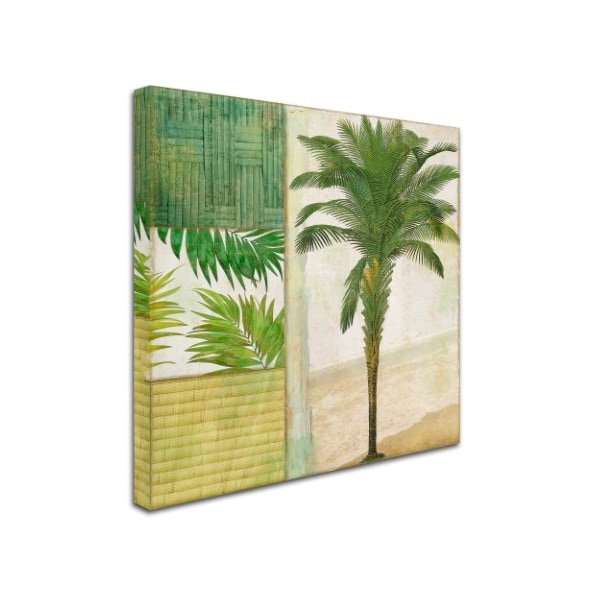 Color Bakery 'Paradise I' Canvas Art,35x35